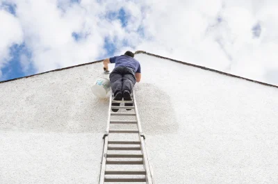 Peinture extérieure à Champis — façades et ravalement